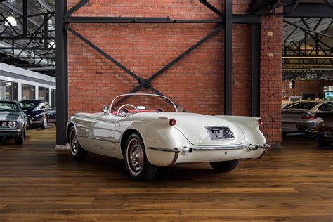 Corvette C1 White 8 Richmonds Classic And Prestige Cars Storage