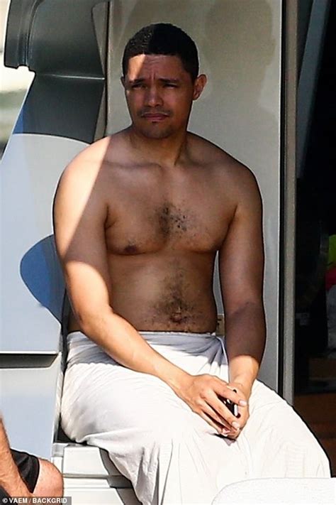 Trevor Noah Goes Shirtless On A Yacht In Miami Beach With Entrepreneur
