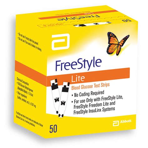 Freestyle Lite Test Strips Vat Relief Diabetes Uk Shop