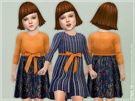 Toddler Dresses Collection P110 By Lillka At Tsr Sims 4 Updates