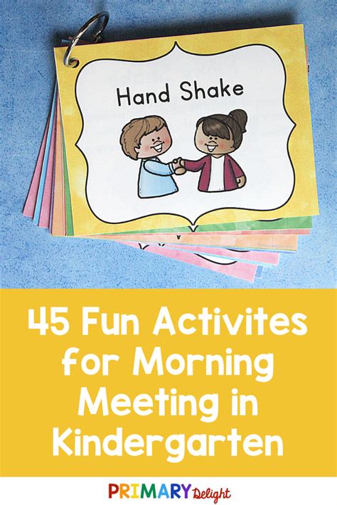 How To Make Morning Meeting Activities Fun In Kindergarten Primary Delight Meeting