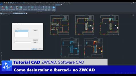 Tutorial Cad Como Desinstalar O Ibercad Para Zwcad Youtube