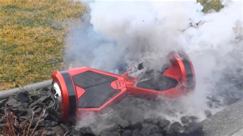 Hoverboard Fire Explosion Crazy Youtube