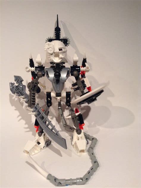 Custom Fully Weaponized Lego Bionicle Toa Kopaka By Verbaniagames Lego