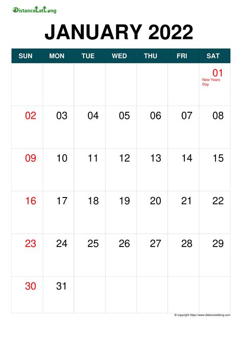 Libreoffice 2022 Calendar January Calendar 2022