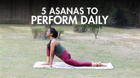 yoga asanas for daily routine