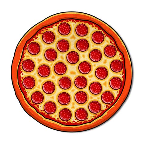 Pepperoni Pizza Clipart Best