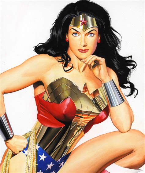 Lynda Carter Wonder Woman Comic Wonder Woman Art Wonder Women Alex Ross Gal Gadot Comics