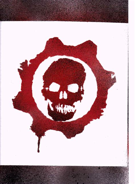 Gears Of War Symbol Stencil By Dmspray On Deviantart