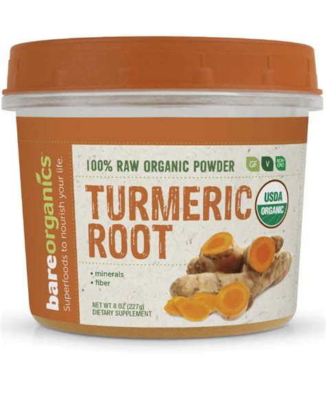 Buy Organic Turmeric Powder Oz From Bare Organics And Save Big At