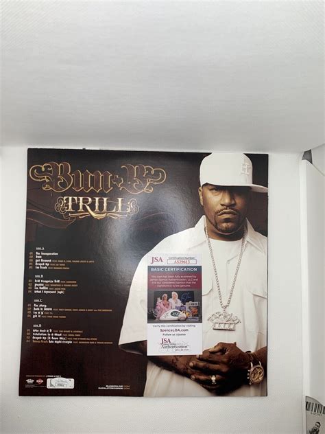 Bun B Signed Autographed Trill Vinyl Album UGK JSA COA RAP | eBay