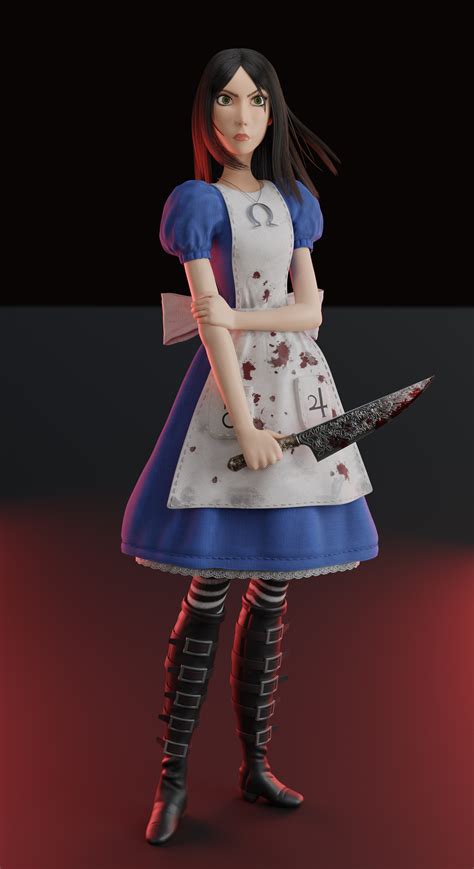 american mcgee s alice focused critiques blender artists community