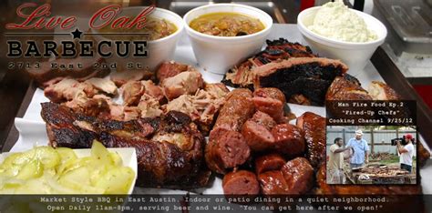 Market Style Texas Barbecue On The East Side Live Oak Bbq Austin