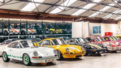 Just A Car Guy Theres A Guy With A Lifelong Collection Of 50 Porsches
