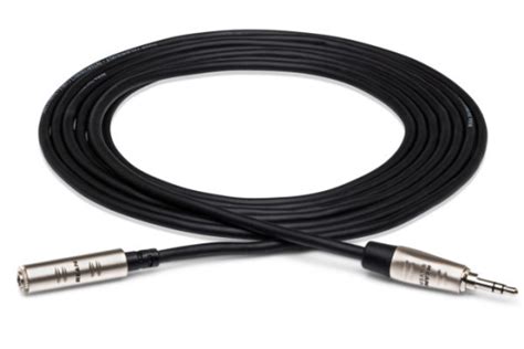 Hosa Rean 35mm Trs To 35mm Trs Pro Headphone Extension Cable 5
