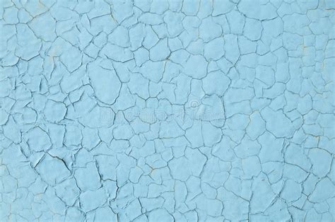 Texture Of Cracked Blue Paint Stock Image Image Of Panel Cracked