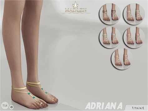 Sims 4 Best Anklets And Ankle Bracelets Cc To Download Fandomspot