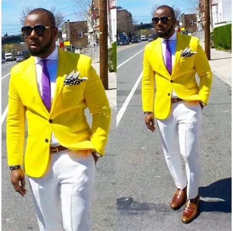 Custom Made Men Suits Slim Fit Yellow Blazer Man Suit Groom Tuxedos Classical Men Wedding Prom