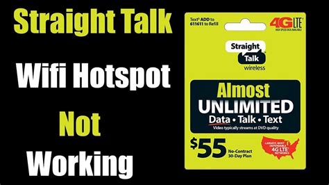 Straight Talk Wifi Hotspot Not Working 2019 Internet Sharing Hotspot