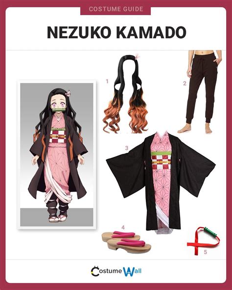 Kamado Nezuko Girls Women Kimono Anime Demon Slayer Kimetsu No Yaiba