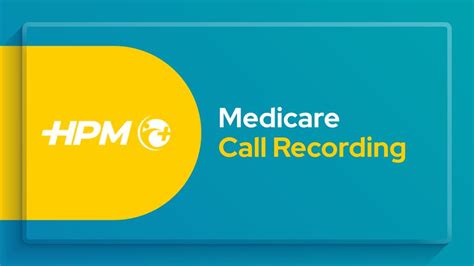 Medicare Call Recording Update Login To This Event