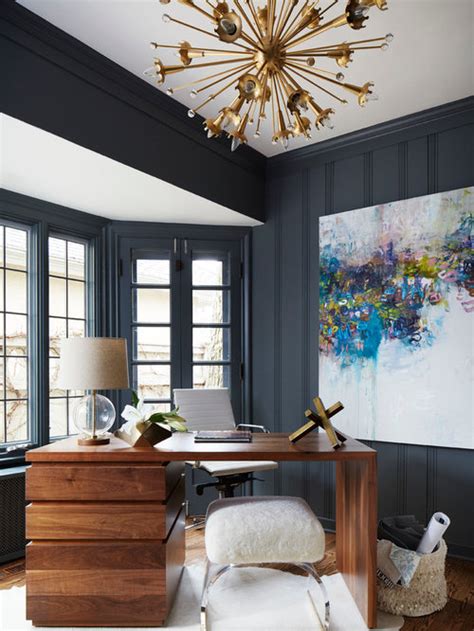Best 20 Transitional Home Office Ideas And Decoration Pictures Houzz