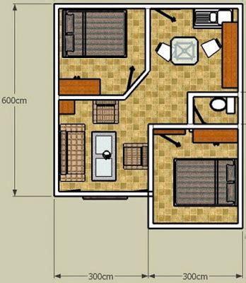 Karena konsep banyak anak banyak rezeki yang selalu di terapkan keluarga ini, maka desain rumah 2 lantai dengan 4 kamar ini bisa kamu aplikasikan. 25+ Desain Gambar Rumah Minimalis 2 Kamar 2017