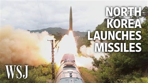 North Korea Launches Missiles From Trains Seeking U S Attention Wsj Youtube