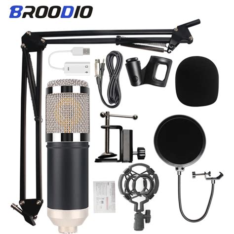 Micrófono De Condensador Bm800 Bm 800 Micrófono Profesional Para
