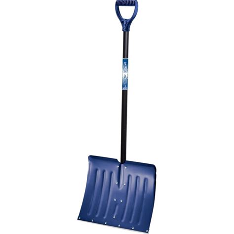 Ames True Temper 18 In Aluminum Snow Shovel With 36 In Steel Handle At