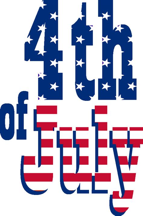 Happy 4th Of July Clipart Clipart Best