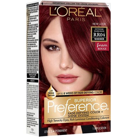 Loréal Paris Superior Preference Permanent Hair Color Rr 04 Intense