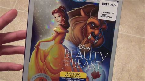 Disney Beauty And The Beast 25th Anniversary Blu Ray Unboxing Youtube