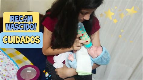 Como Cuidar De Bebê Reborn Recém Nascido Youtube