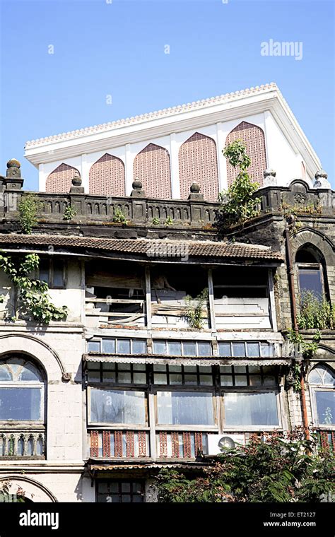 Old Building And Skyscraper Haj House Ramabai Ambedkar Road Bombay