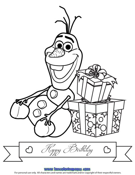 Olaf Coloring Pages Coloring Home