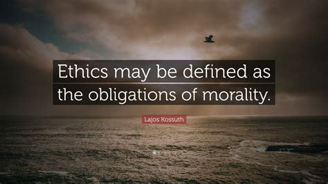 Morality And Ethics Quotes