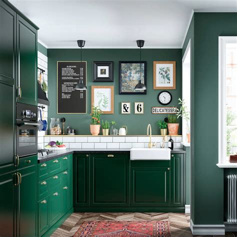 30 Dark Green Kitchen Cabinet Decoomo