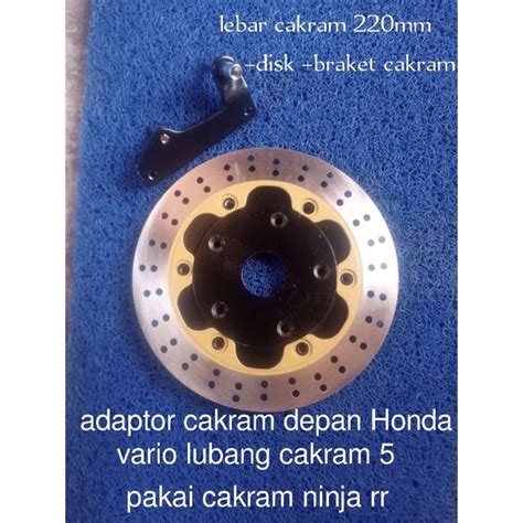 Jual Piringan Cakram Vario 150 Lubang Cakram 5 220 Adaptor Cakram Depan