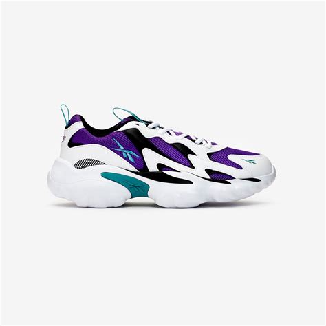 Athletic Shoes Reebok Dmx Series 1000 White Purple Black Men Running