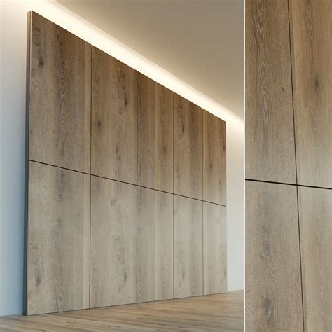 3d Asset Wooden Wall Panel 18 Cgtrader
