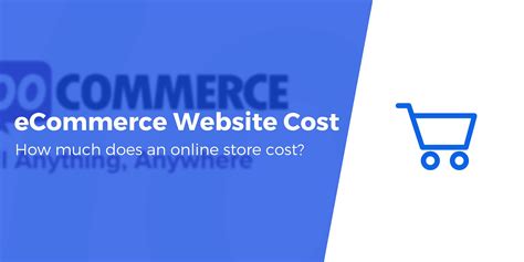 How Much Does An Ecommerce Website Cost By The Numbers