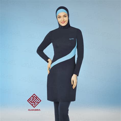 Alhamra Al0702 Full Cover Modest Burkini Swimwear Sportwear Alhamra