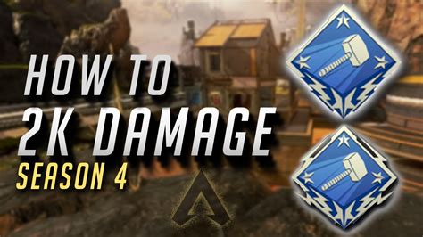 How To Get The K Damage Badge In Season Apex Legends Season Xbox One Youtube