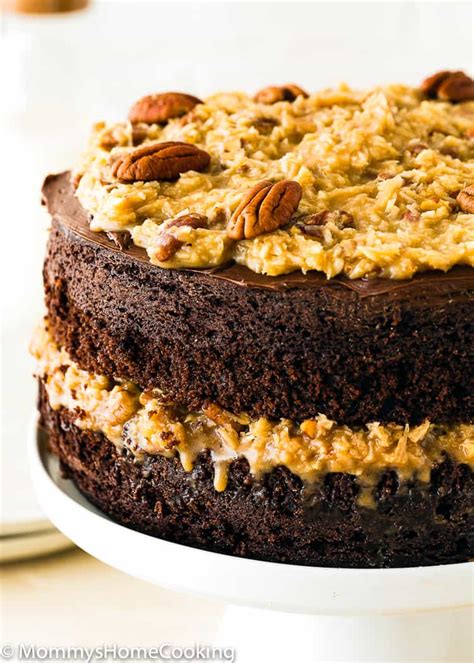 Cream butter, sugar and eggs; Tastes Better From Scratch German Chocolate Cake - German ...