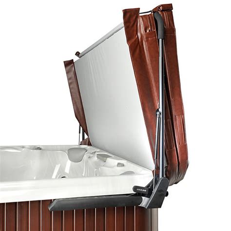 Hot tub, outdoor spa, whirlpool bathtub, jacuzzi, shower room, steam room, sauna room. CoverMate III - The Cover Guy™