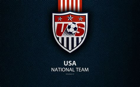 Download Wallpapers United States National Football Team 4k Leather