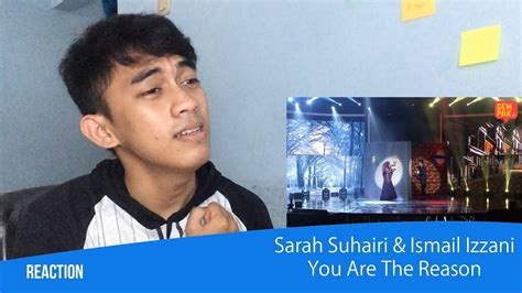Для просмотра онлайн кликните на видео ⤵. Sarah Suhairi & Ismail Izzani - You Are The Reason (Big ...
