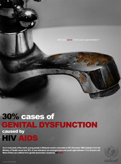 Hivaids Campaign Poster On Behance