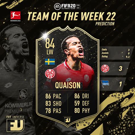 Fsv mainz 05, and the sweden national team. TOTW 22 Prediction Fifa 20 - I favoriti per la Squadra ...